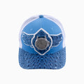 Casquette de camionneur en laine Breyer's Buck 50 avec visière en cuir