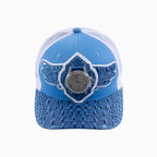 Casquette de camionneur en laine Breyer's Buck 50 avec visière en cuir
