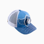 Casquette de camionneur en laine Breyer's Buck 50 avec visière en cuir