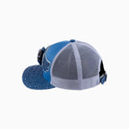 Casquette de camionneur en laine Breyer's Buck 50 avec visière en cuir