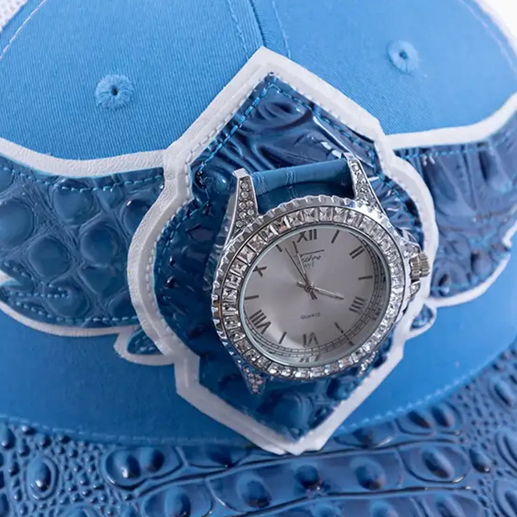 Casquette de camionneur en laine Breyer's Buck 50 avec visière en cuir