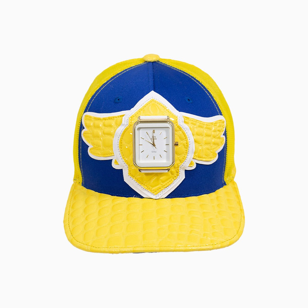 Gorra de camionero de lana Buck 50 de Breyer con visera de cuero
