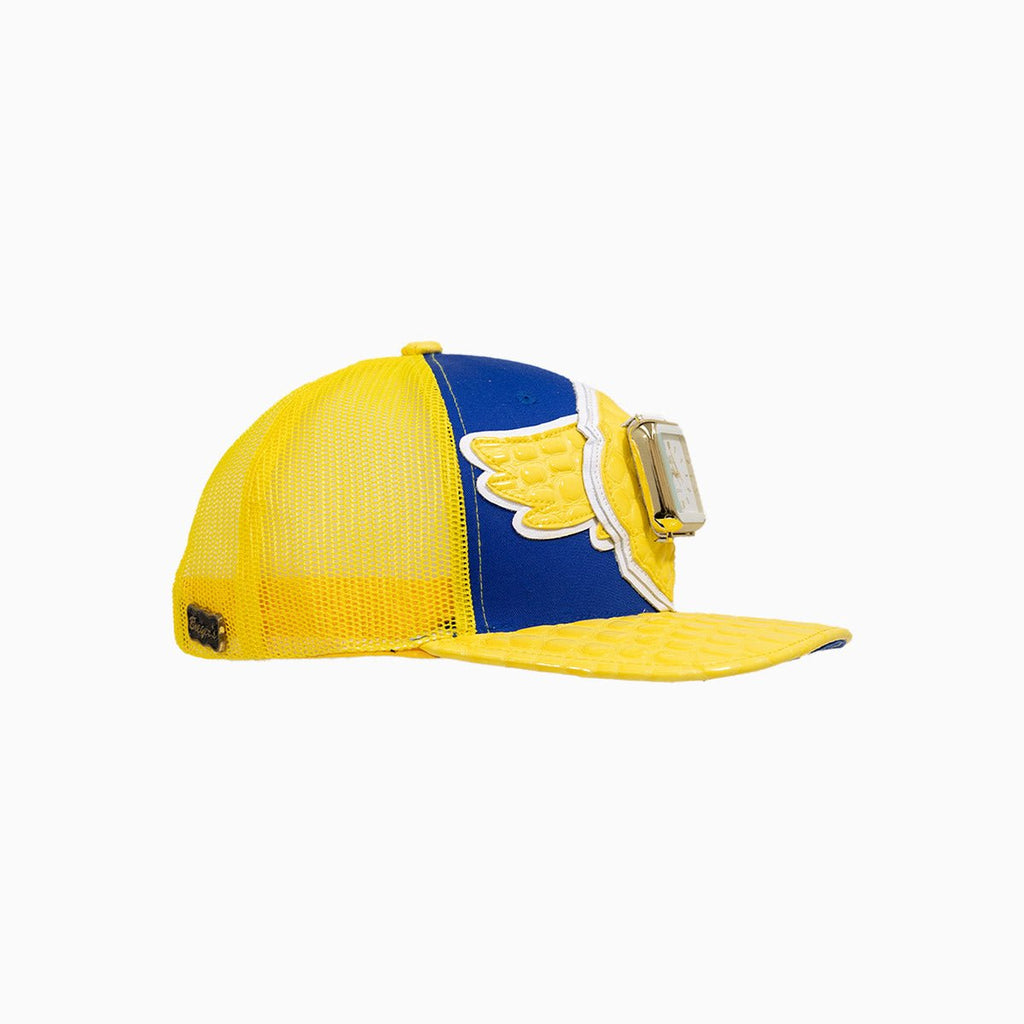 Gorra de camionero de lana Buck 50 de Breyer con visera de cuero