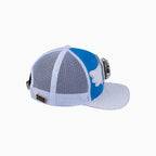 Gorra de camionero Breyer's Buck 50 de lana con visera de cuero
