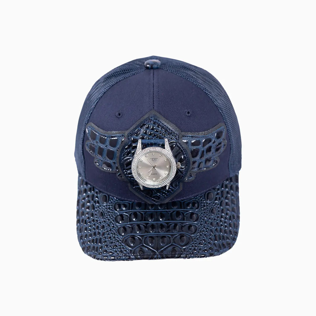Casquette de camionneur Breyer's Buck 50 en laine avec visière en cuir