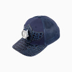 Casquette de camionneur Breyer's Buck 50 en laine avec visière en cuir