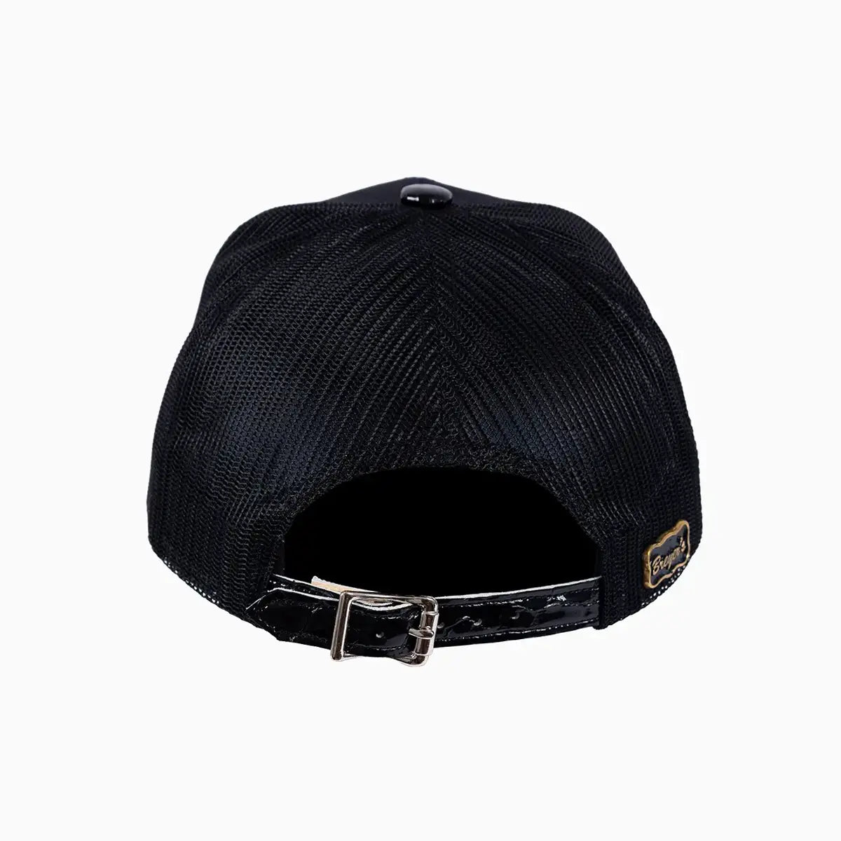 Casquette de camionneur en laine Breyer's Buck 50 avec visière en cuir
