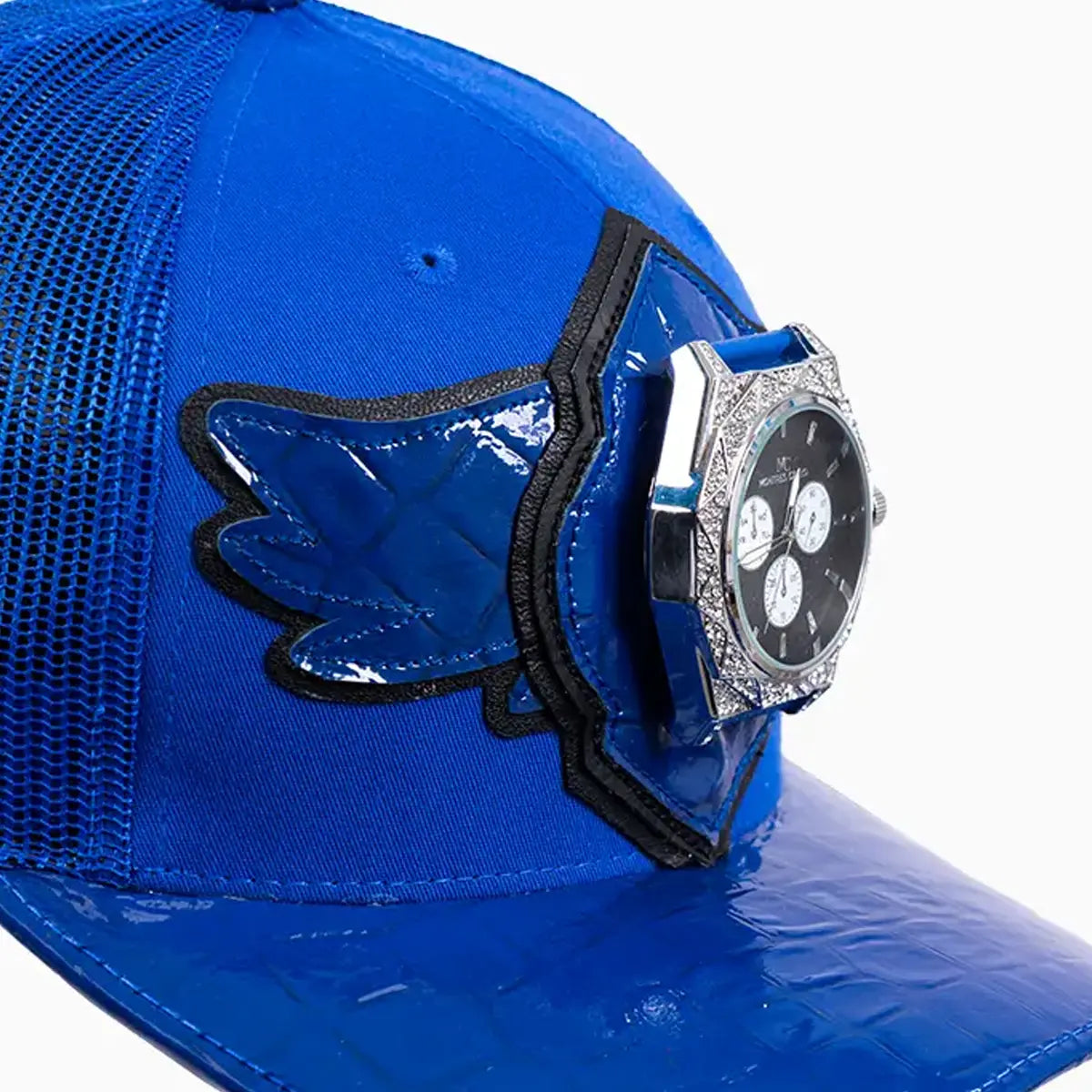 Casquette de camionneur Breyer's Buck 50 en laine avec visière en cuir