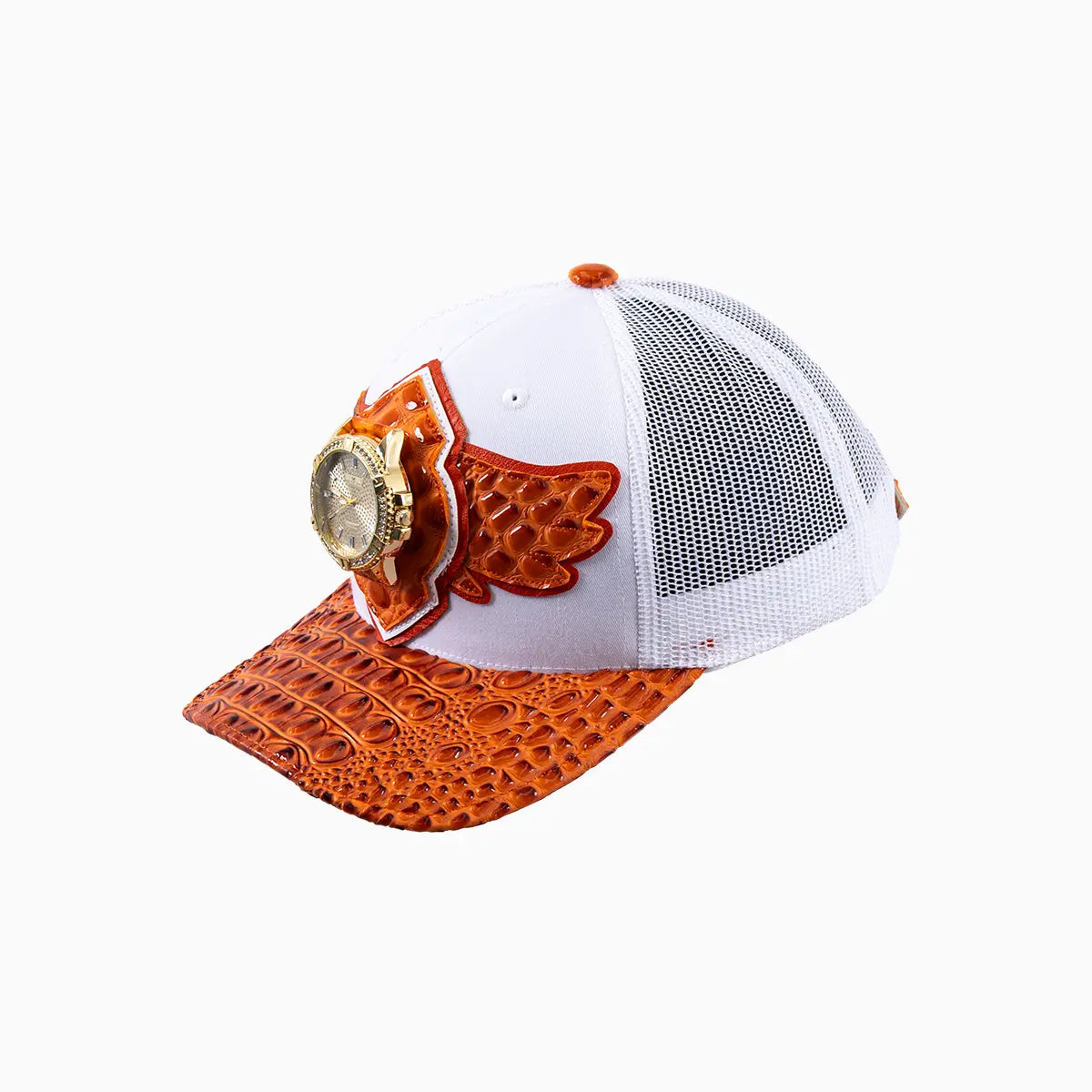 Casquette de camionneur Breyer's Buck 50 en laine avec visière en cuir