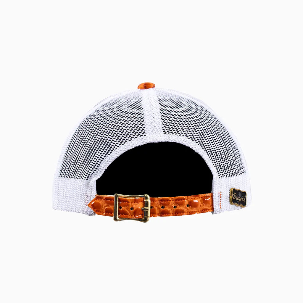 Casquette de camionneur Breyer's Buck 50 en laine avec visière en cuir