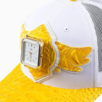 Gorra Breyer's Buck 50 Trucker de Lana con Visera de Cuero