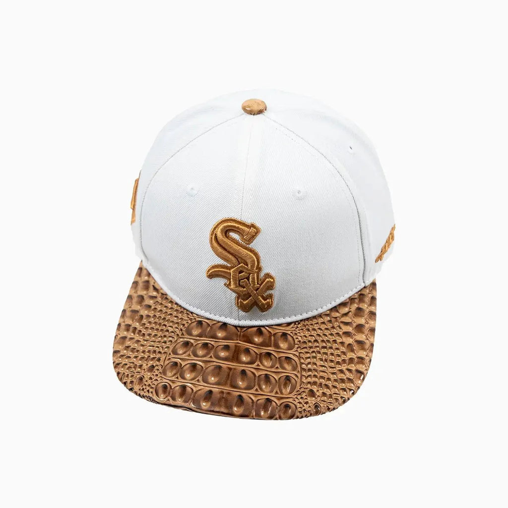 Gorra ajustable de piel y lana de los Chicago White Sox de la MLB