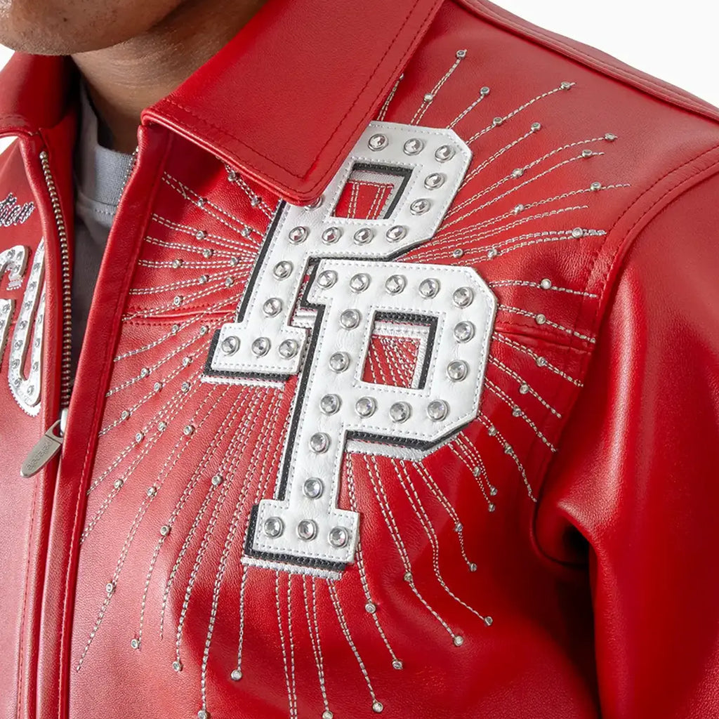 Chaqueta de cuero Pelle-Pelle X TB para hombre, modelo Windy City