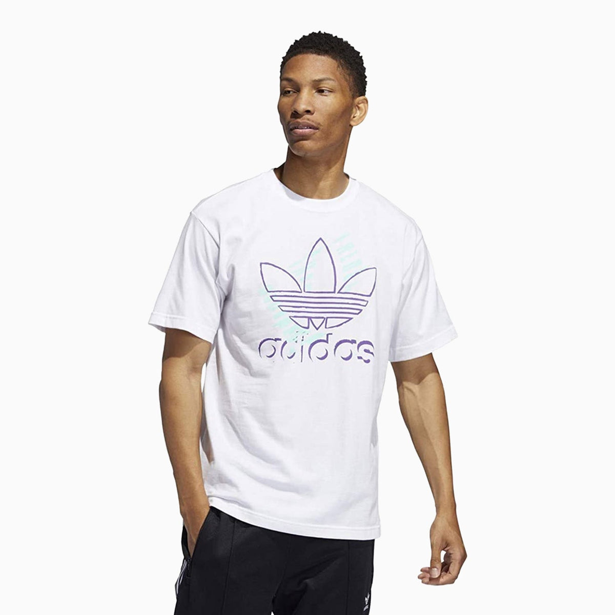 T-shirt Trefoil Dessin Originals Homme