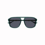 Lunettes de soleil Gucci pour homme en métal et acétate recyclé