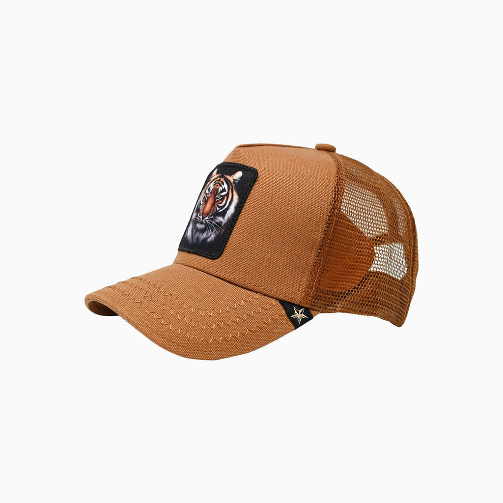 La casquette de routier "Tigre Marron"