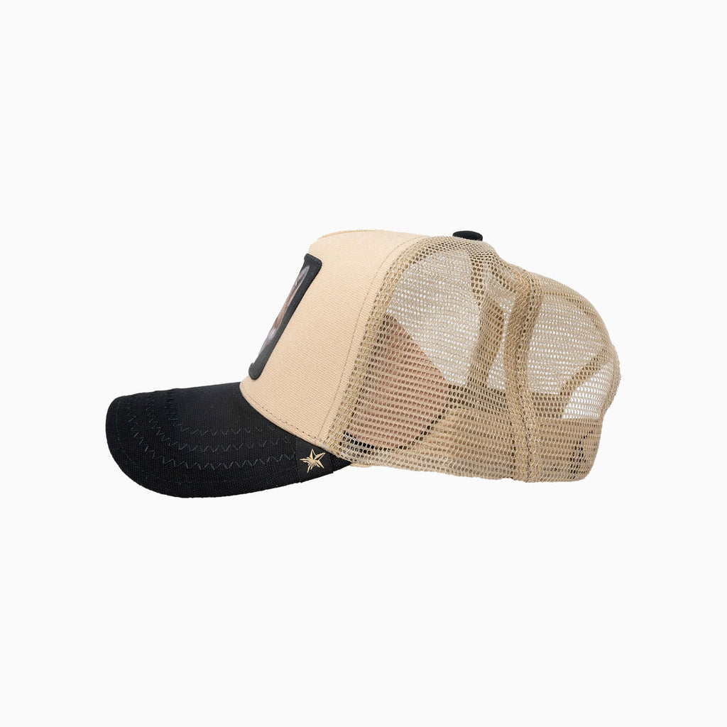 La gorra trucker Fox Beige