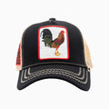 La gorra de camionero negra The Rooster