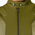 Blouson en cuir de moto Husdon pour homme