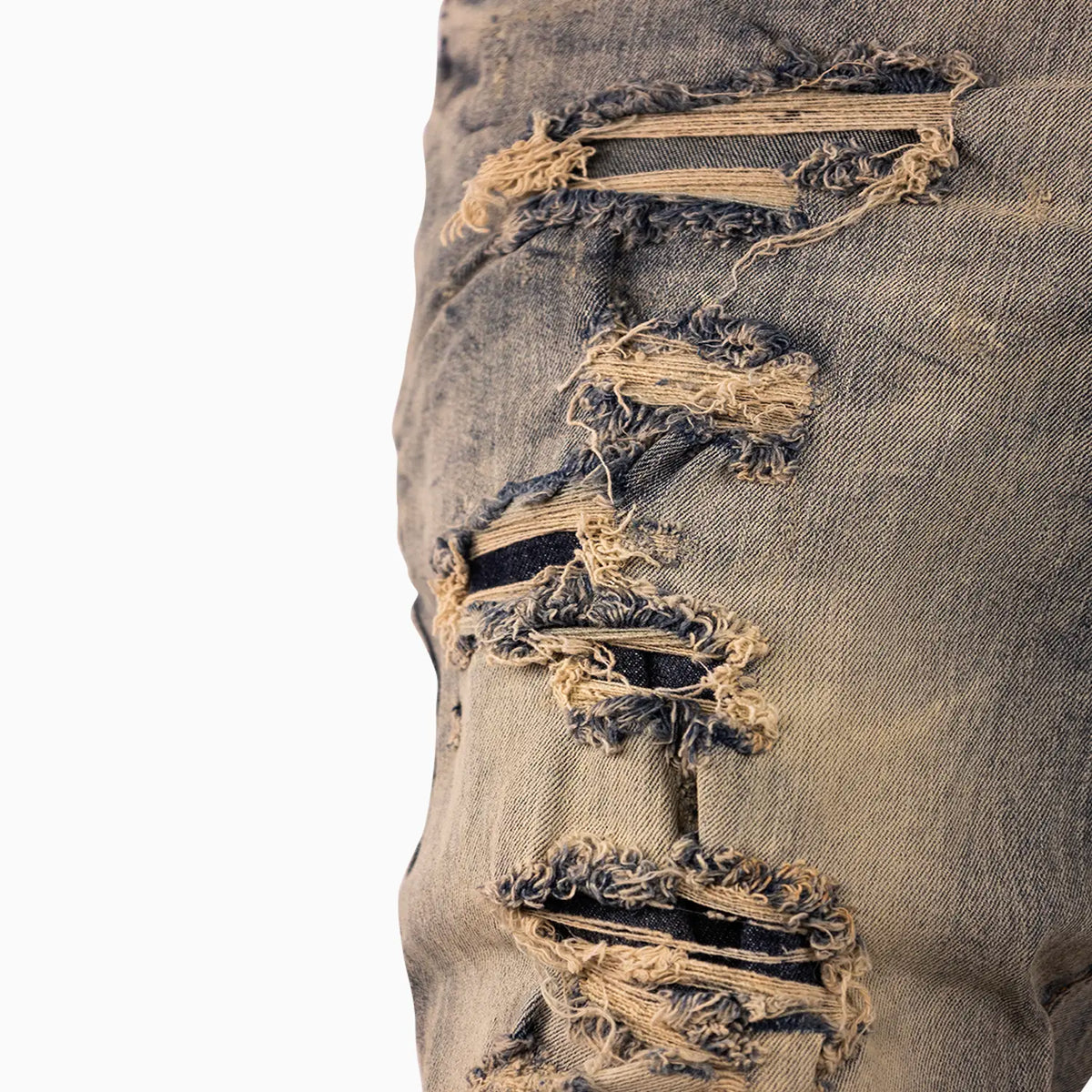 Pantalon en jean Ross Fit homme avec déchirures
