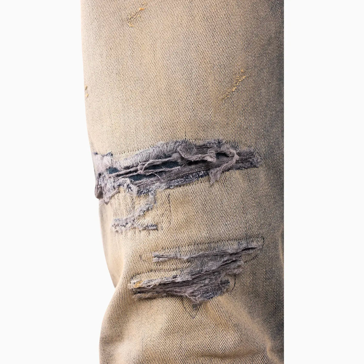 Pantalon en jean pour homme Ross Fit délavé à fort contraste