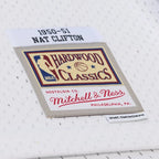 Swingman Nathaniel Clifton New York Knicks NBA 1950-51 Camiseta Blanca Pioneros