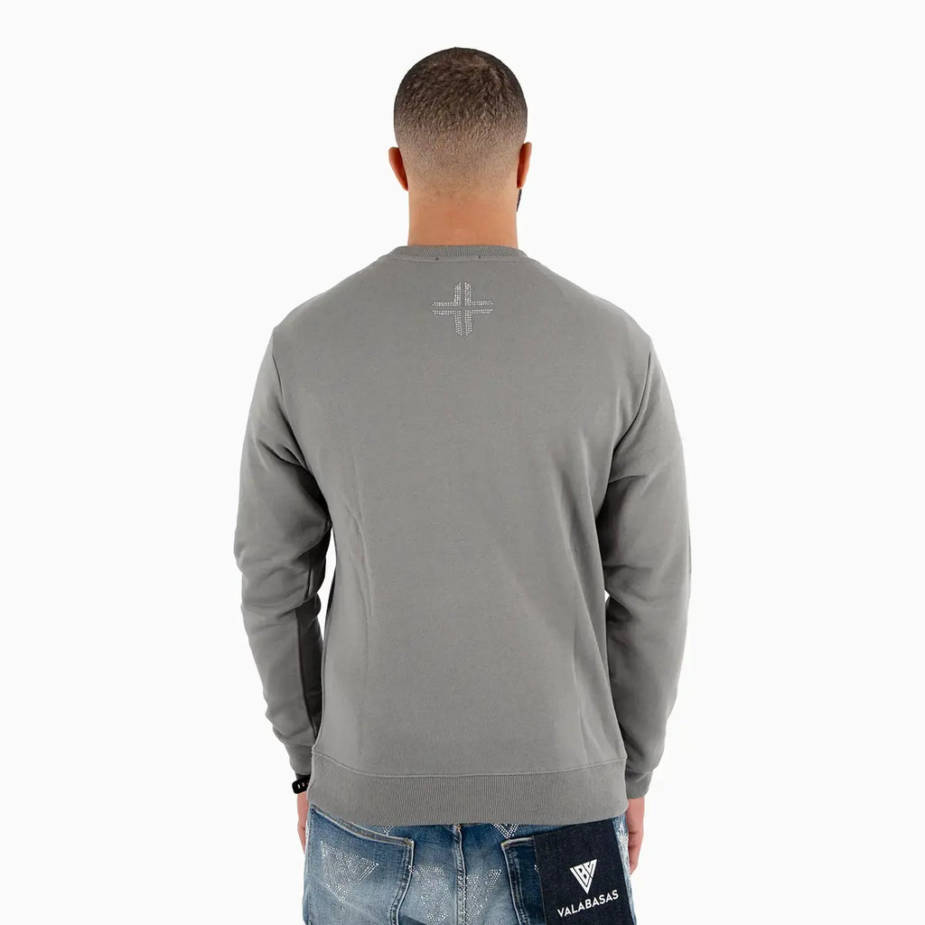 Sweat-shirt imprimé abstrait LUXE pour homme