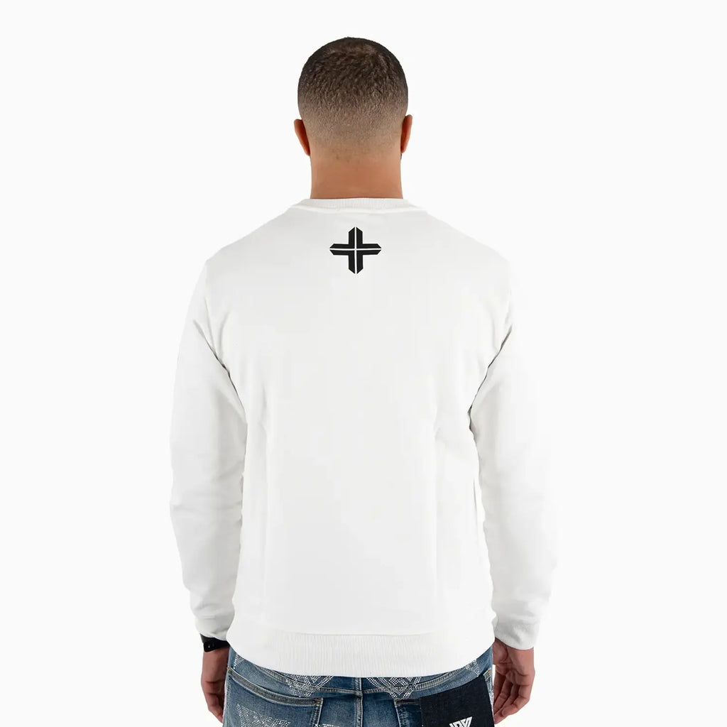 Sudadera de cuello redondo con gráfico LUXE para hombre