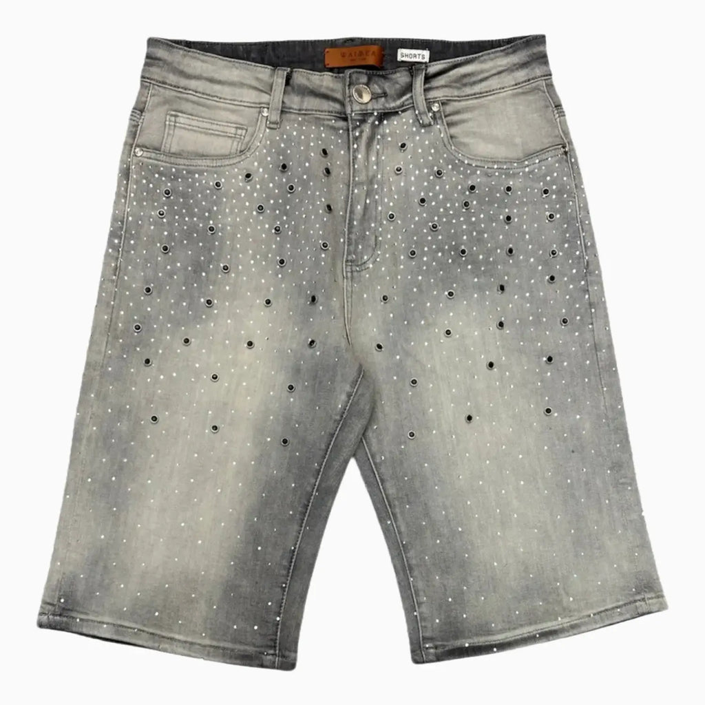 Pantalones cortos de mezclilla para hombre