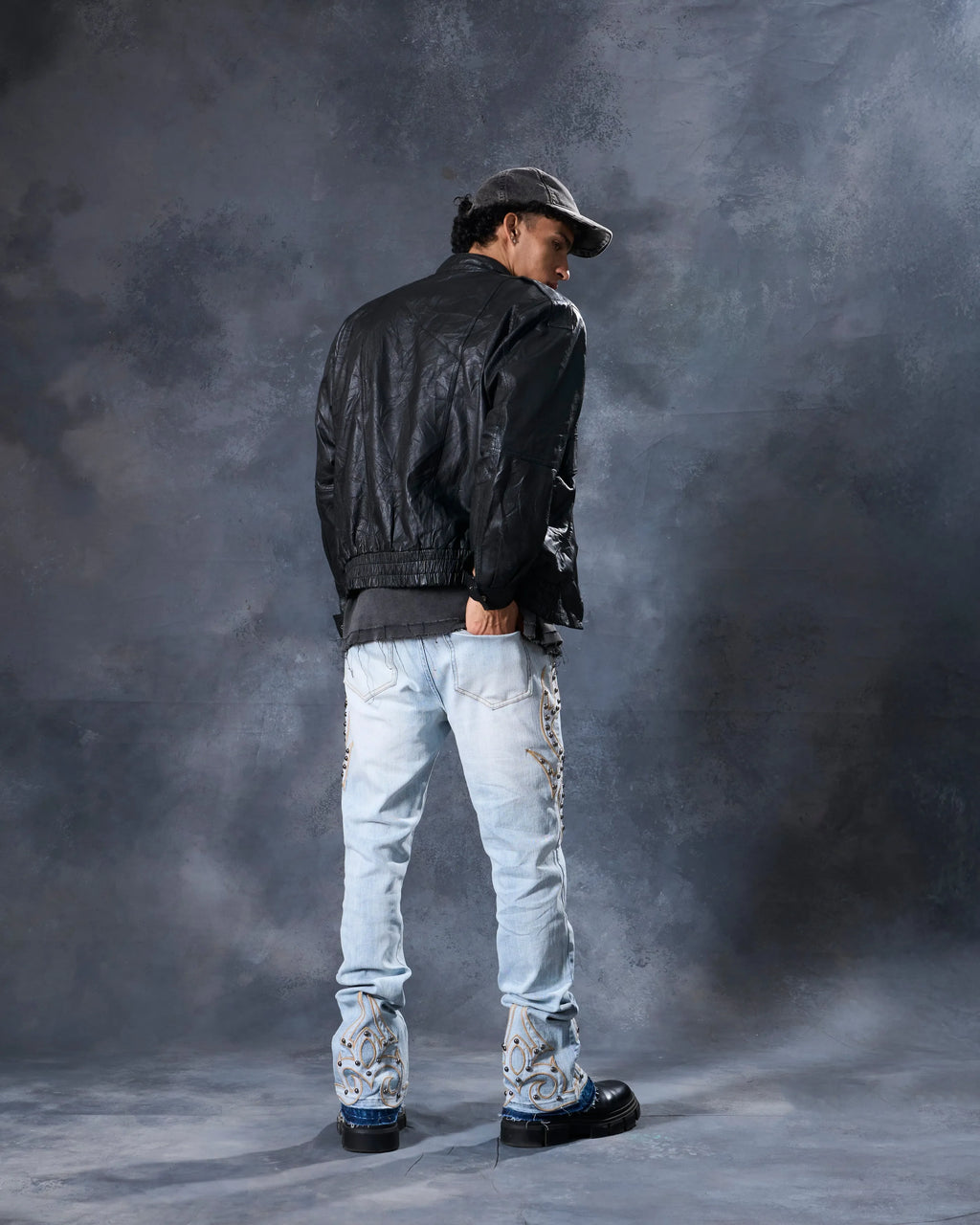 Jean moulant homme