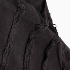 Pantalón Vaquero Negro Roto Desgastado para Niño
