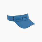 Visera deportiva ajustable