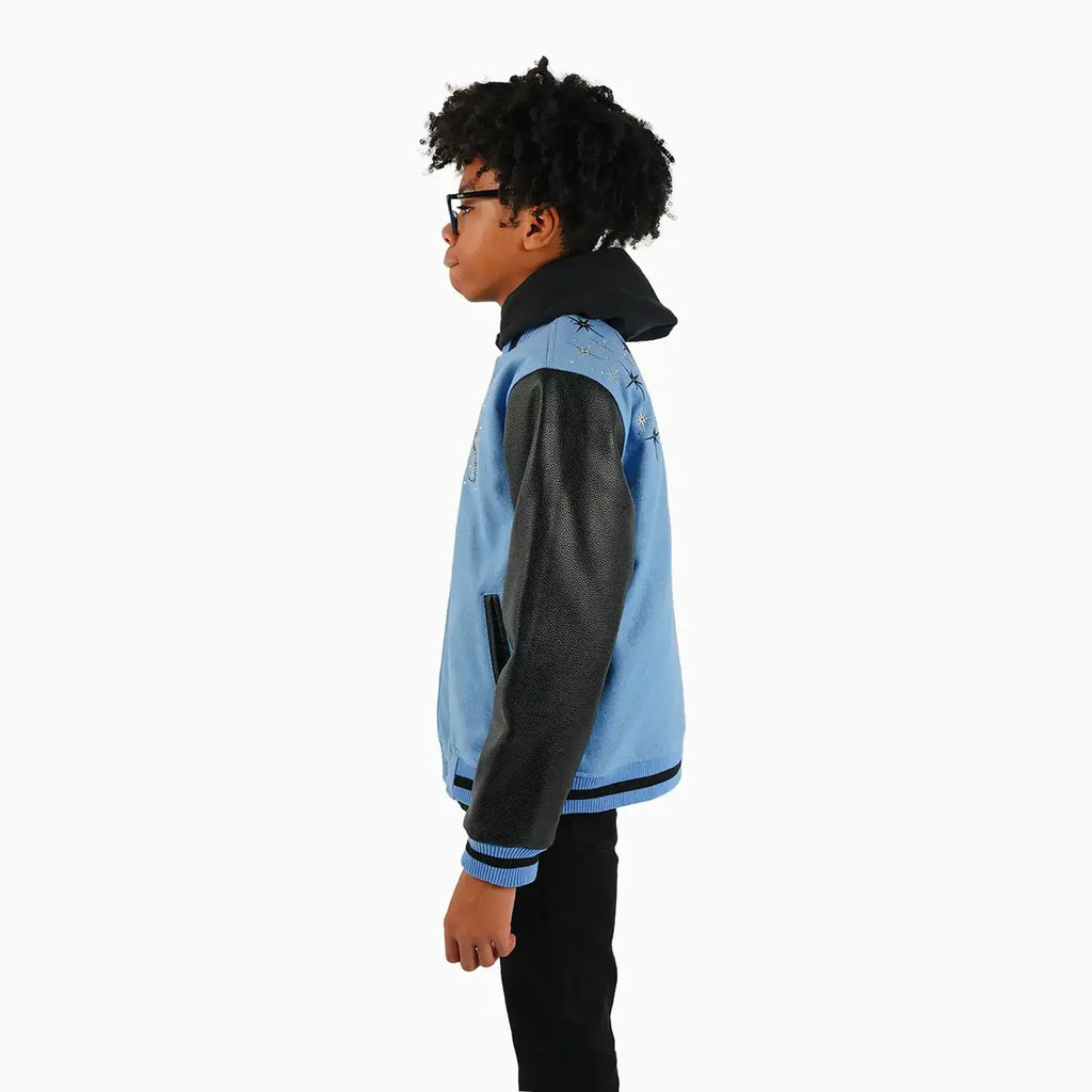 Chaqueta universitaria de lana Starlight para niños