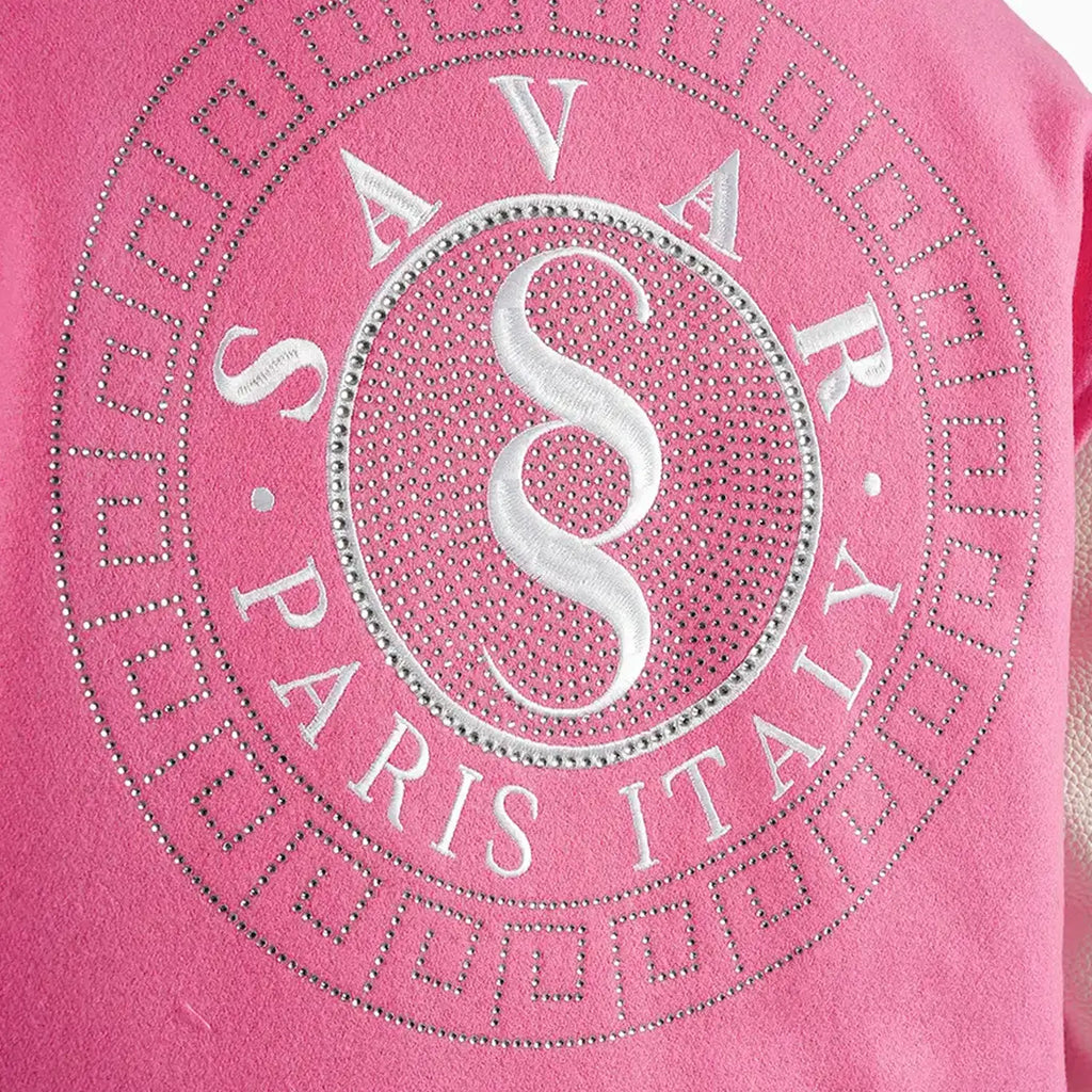 Chaqueta universitaria de lana con el escudo imperial para niños