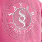 Chaqueta universitaria de lana con el escudo imperial para niños