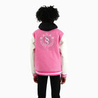 Chaqueta universitaria de lana con el escudo imperial para niños