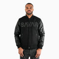 Blouson universitaire en laine Beast pour homme