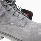 Bota floral impermeable de 6 pulgadas premium para preescolar de niño/a