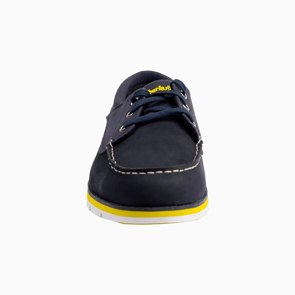 Zapatos náuticos clásicos de dos ojales para hombre