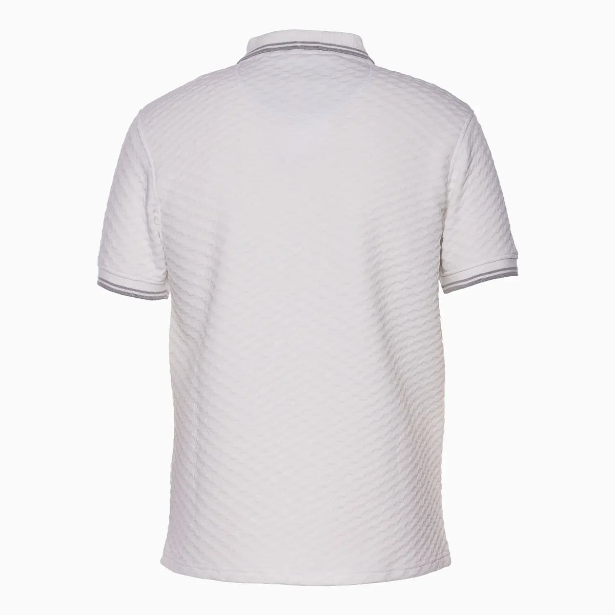 Polo de punto jacquard Baylor para hombre