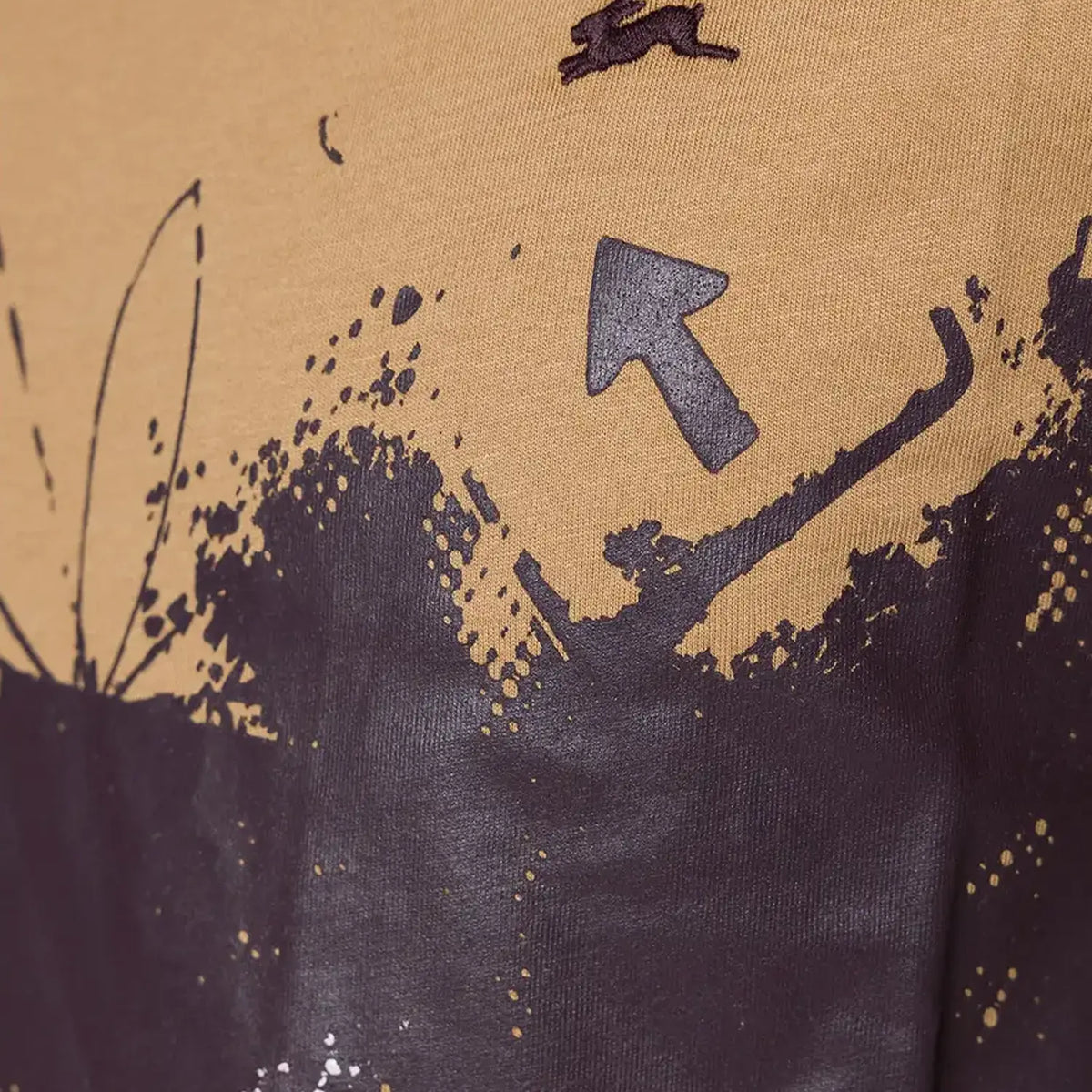 Camiseta estampada Dru para hombre