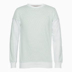 Sudadera de cuello redondo de punto jacquard Oscar para hombre