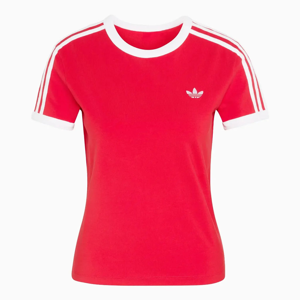 Camiseta entallada de 3 rayas Originals para mujer