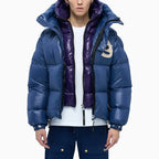 Chaqueta de plumas con doble capucha Kudu para hombre