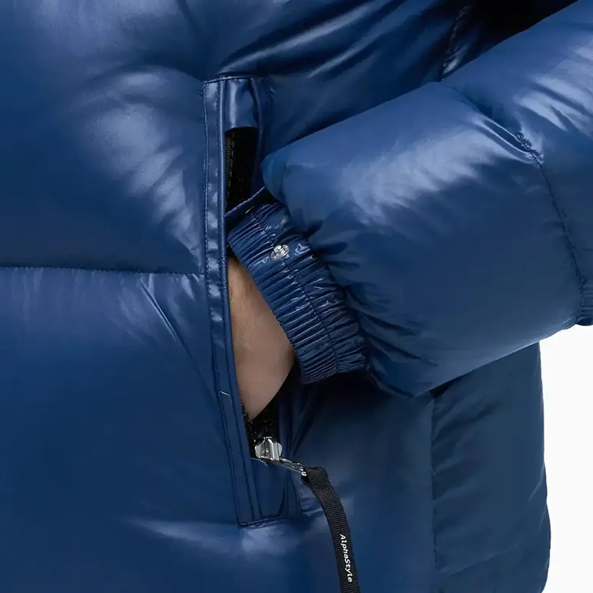 Chaqueta de plumas con doble capucha Kudu para hombre