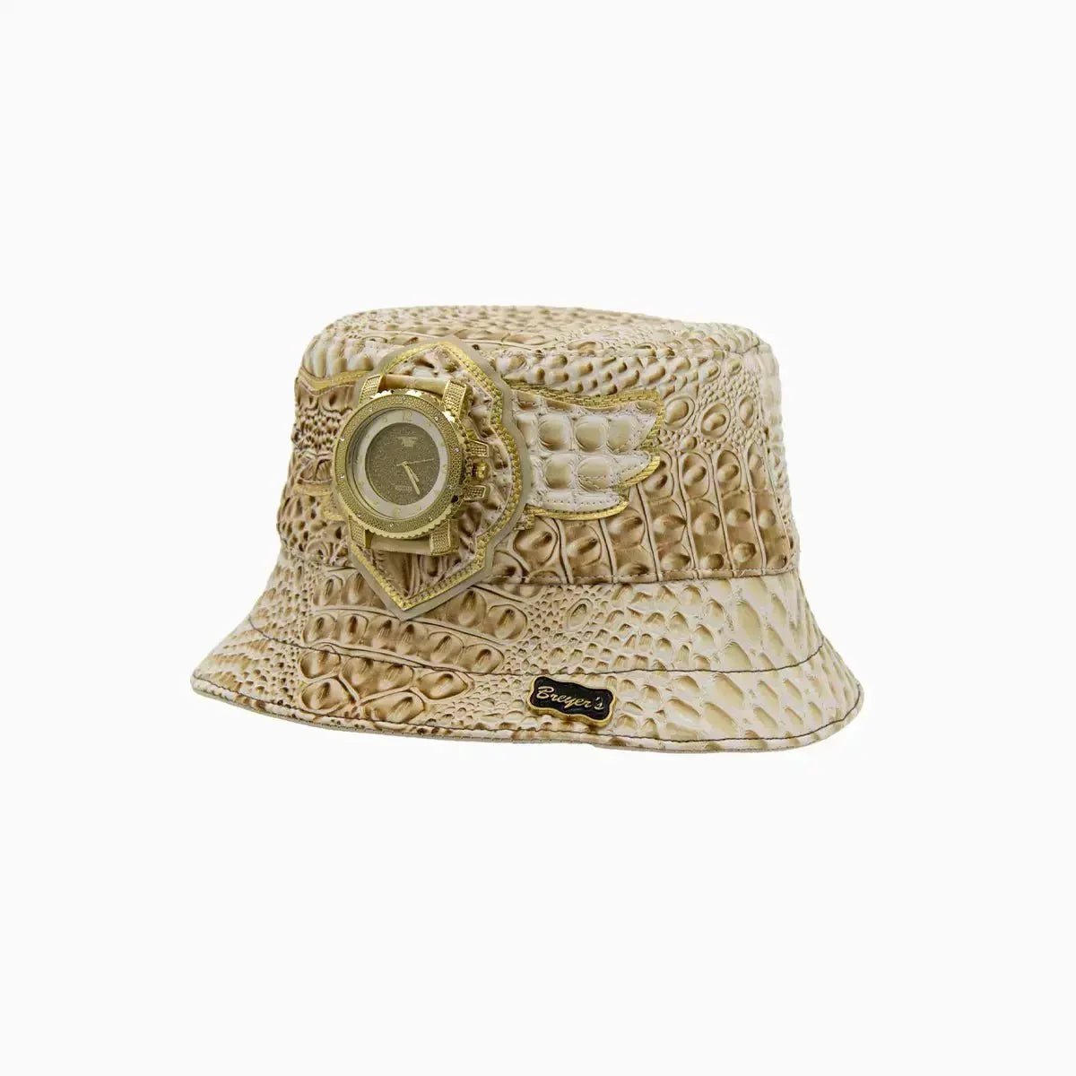 Reloj y gorra de cuero Buck 50 Bucket de Breyer