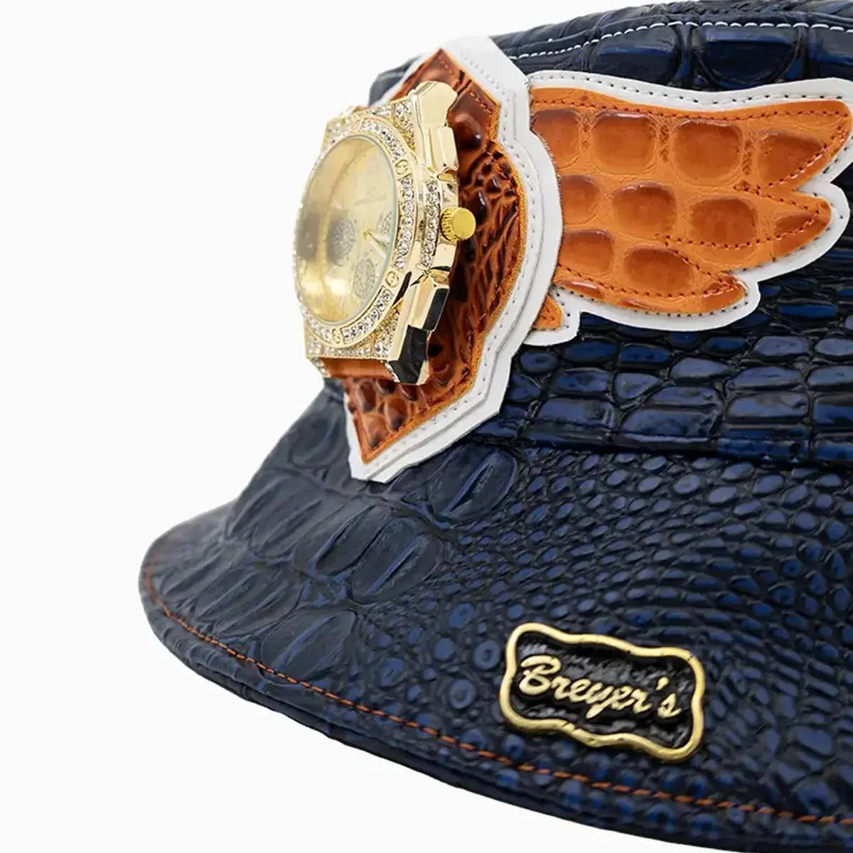 Breyer's Buck 50 Bucket Reloj de cuero Sombrero