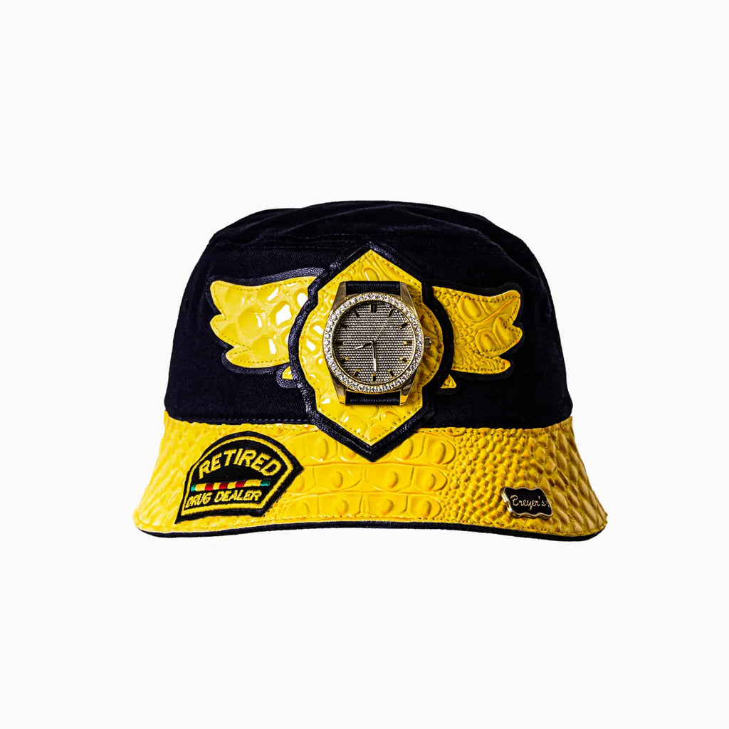 Breyer's Buck 50 Retired Drug Dealer Patch Bucket Watch Hat