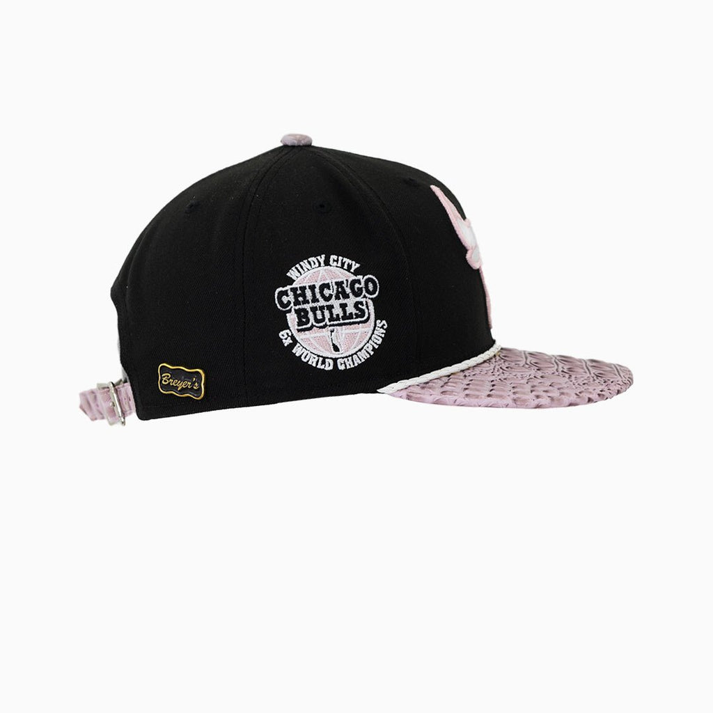 Casquette Breyer's Buck 50 Chicago Bulls avec visière en cuir