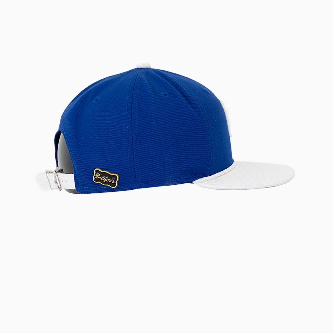 Gorra Breyer's Buck 50 Kansas City Royals de la MLB con visera de cuero